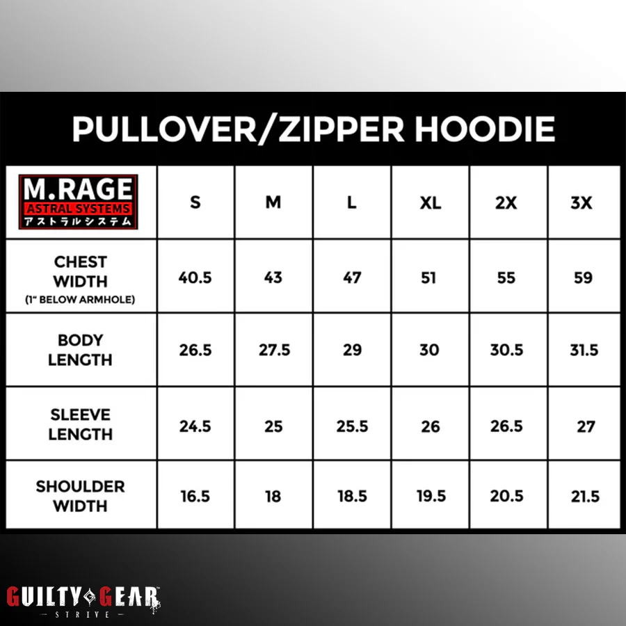 M.RAGE x Guilty Gear -Strive- Nagoriyuki Hoodie - Image 5